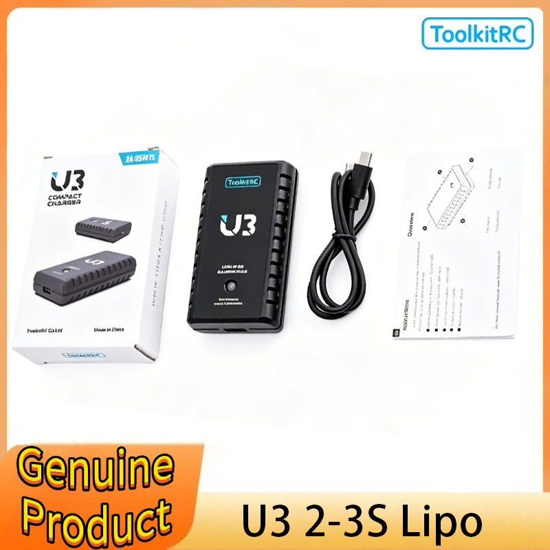 Drone Battery 3S - ToolkitRC U3 2-3S LiPo UN3 4-8S