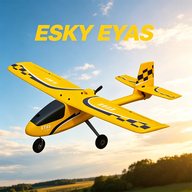 Drone Battery 3S - ESKY フライトコントロール付き EYAS 固定翼リモコン航空機 初心者向け練習用ドローン EPO