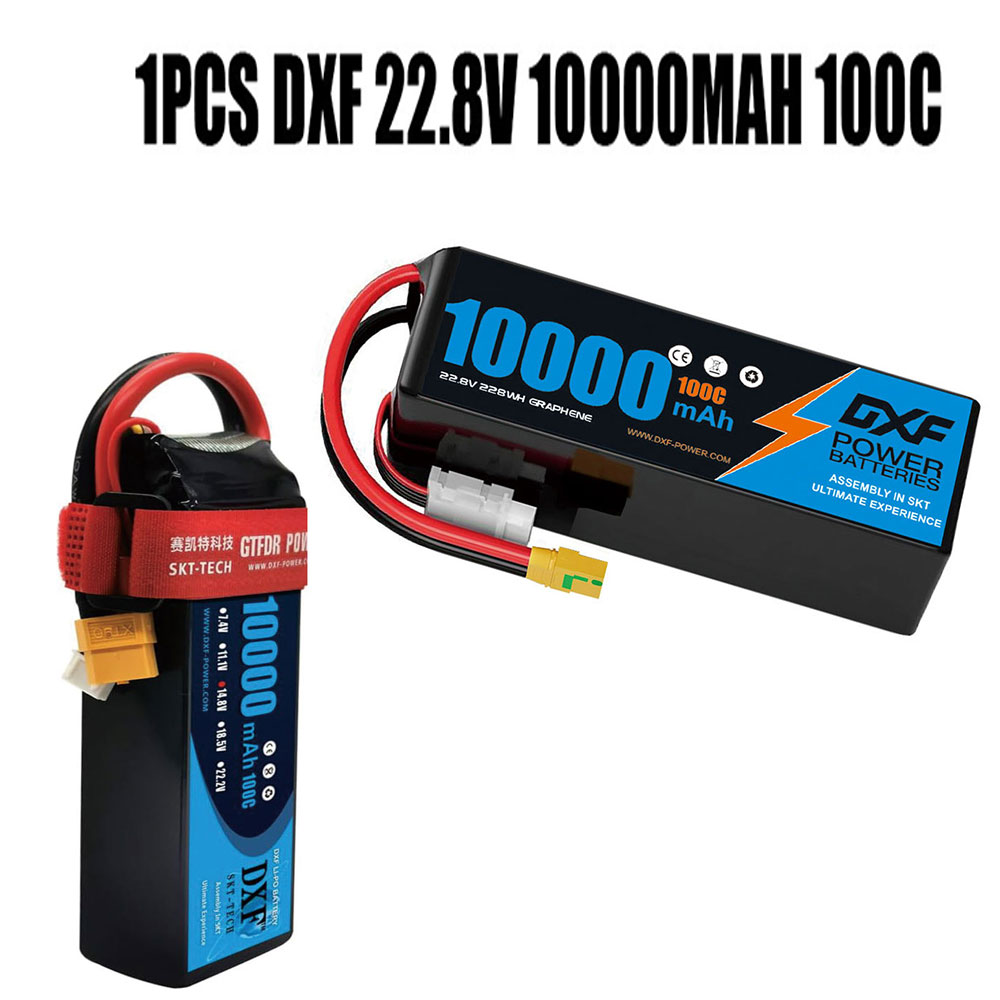 Drone Battery 6S - DXF 6S リポバッテリー 10000mAh 22.2V 22.8V