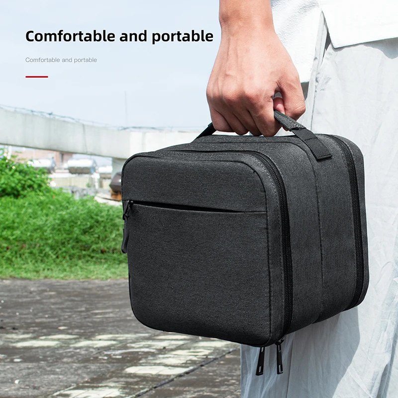 Drone Battery Case - ポータブルケース二層収納スペースハンドバッグ DJI ゴーグル 2 バッテリー DJI