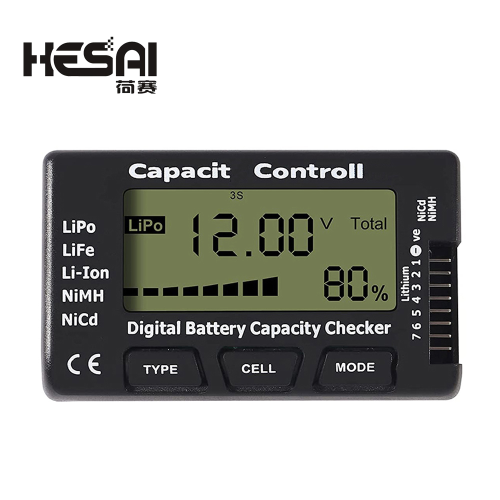 Drone Battery Alarm - RC Cellmeter8 Cellmeter7 デジタルバッテリー容量チェッカー LiPo LiFe