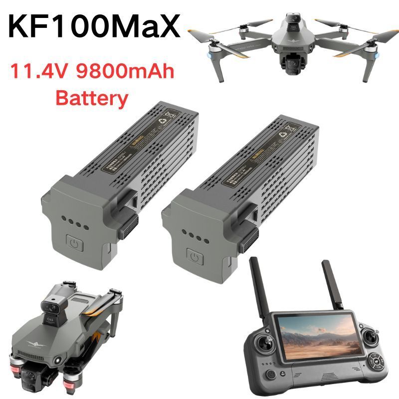 Drone Battery Lipo - KF100 MAX RC ドローンオリジナルバッテリー 11.4V 9800mAh