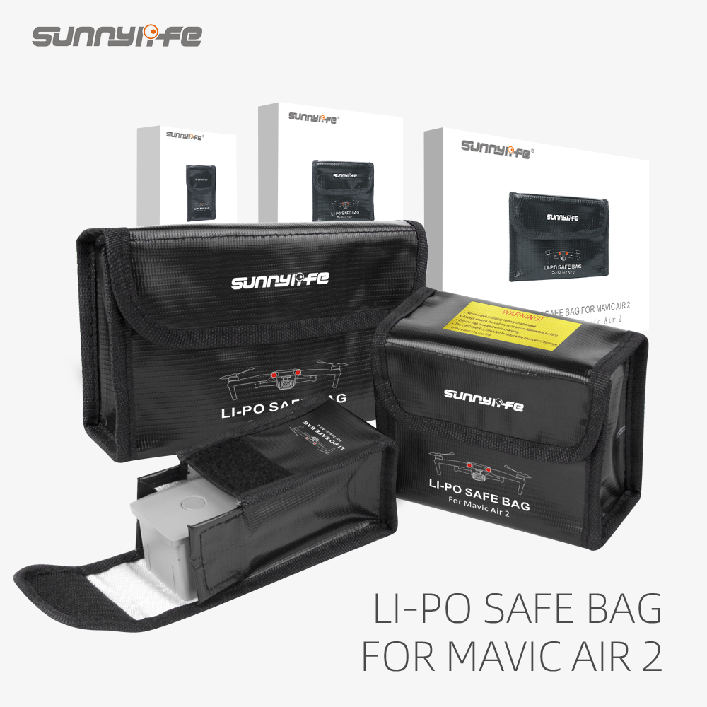 Drone Battery Bag - Dji air 2s Clioセーフバッグ防爆保護バッテリー収納バッグfordji mavic Air