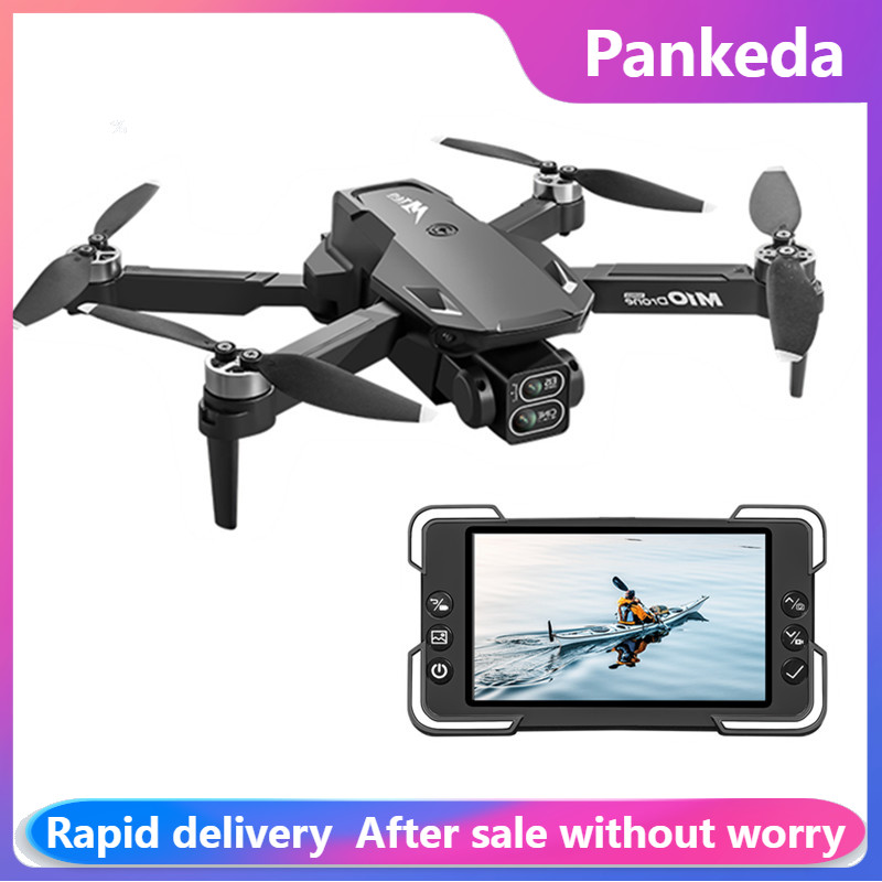 Drone Battery Balance Charger - M10カメラドローン、画面付きリモコン、デュアルカメラ、オプティカルフローポジショニング、2.4G RCクアッドコプター、ワンボタン離陸ドローン