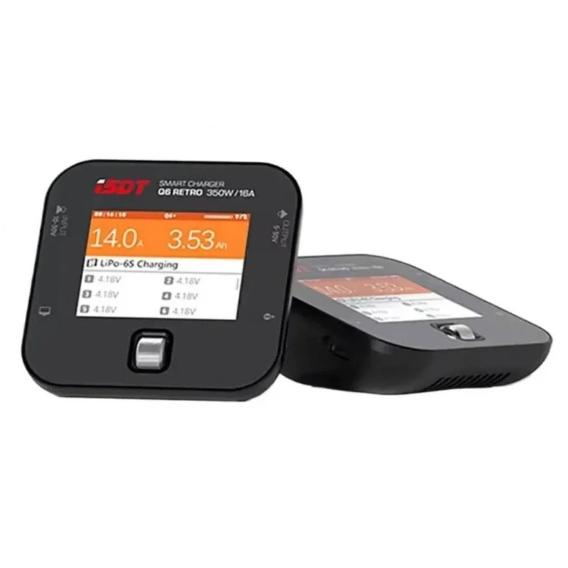 Drone Battery Smart - ISDT Q6 レトロ DC 充電器/放電器 350W