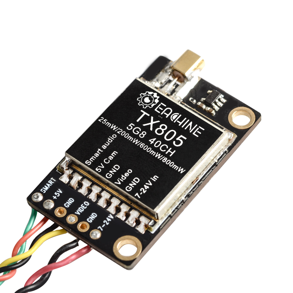 Drone Battery Smart - Eachine TX805 VTX 5.8G 40CH 25mW/200mW/600mW/800mW