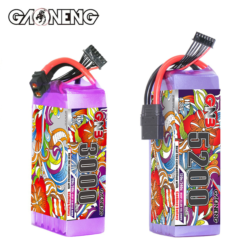 Drone Battery Connector - GNB リポバッテリー 6S 22.8V 3000mAh 5200mAh