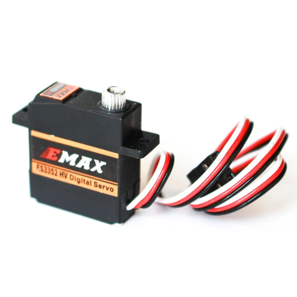 EMAX ES3352 HV 高電圧サーボ、デジタルメタルギ - Drone Battery High Voltage のレビューと価格
