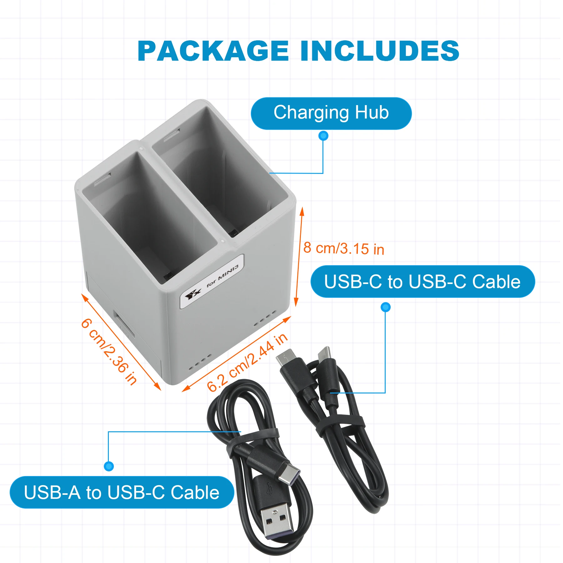 ドローン用バッテリー充電器ハブ,バッテリー充電バトラー,2バ - Drone Battery Balance Charger のレビューと価格