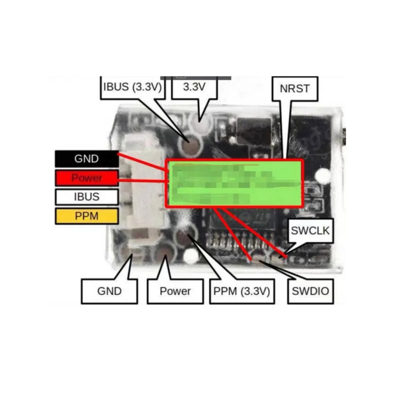 Flysky FS-8A 8CH 18CHミニレシーバー P - Drone Battery Plate のレビューと価格