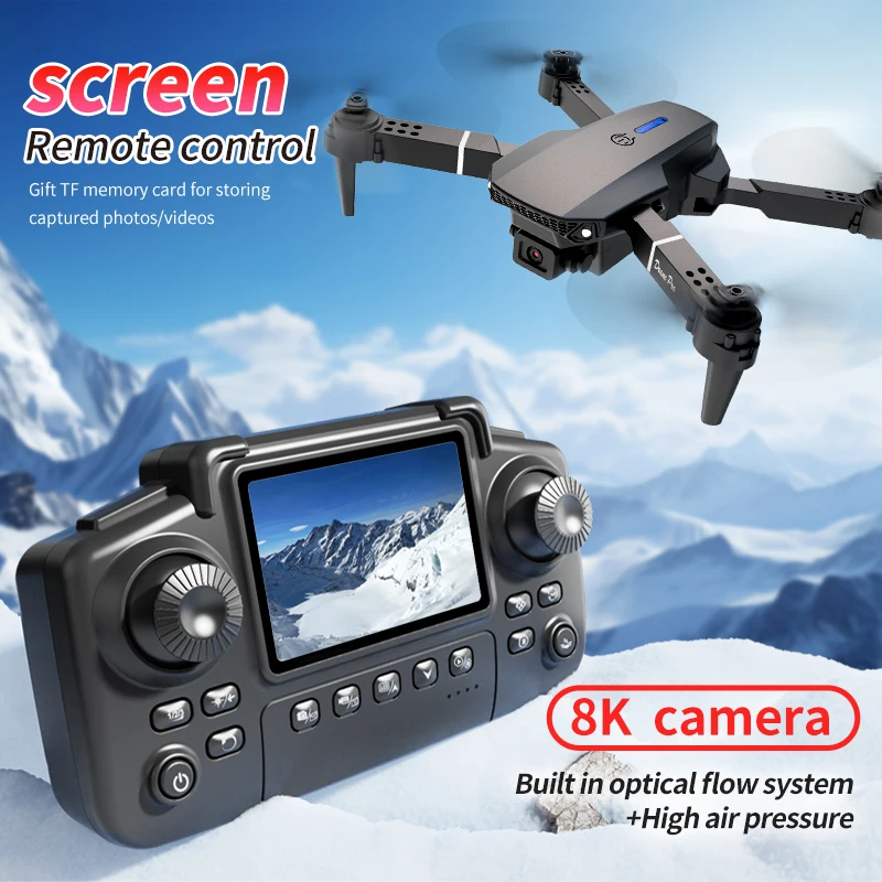 プロフェッショナル E88 プロドローン スクリーン付き 8 - Drone Battery Box のレビューと価格