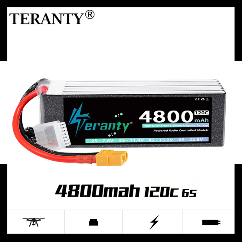 TERANTY 6S 4800mAh リポバッテリー 22. - Drone Battery Plate のレビューと価格