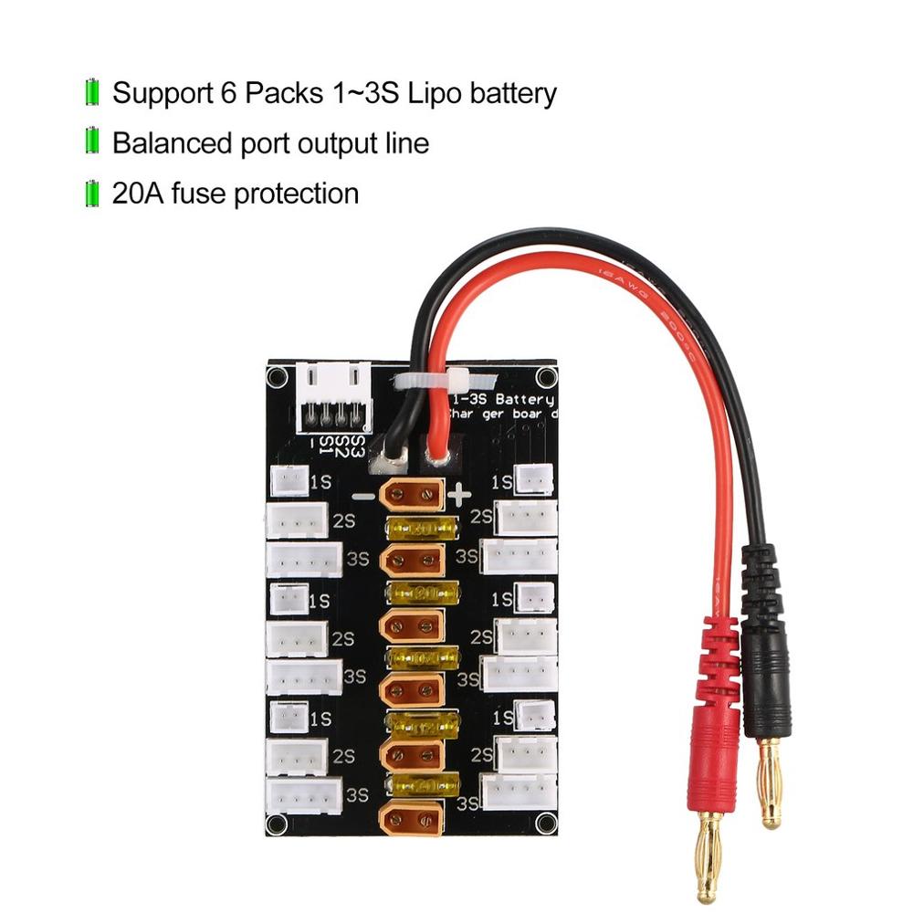Rcレーシングドローン用のlipo並列バッテリー充電器,1s - Drone Battery Parallel Board のレビューと価格