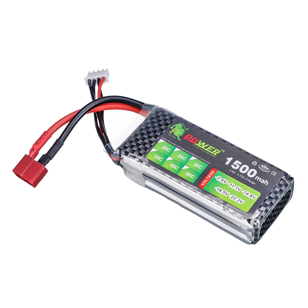 高性能 40C-60C 3S リポバッテリー 11.1V 1 - Drone Battery 3S のレビューと価格