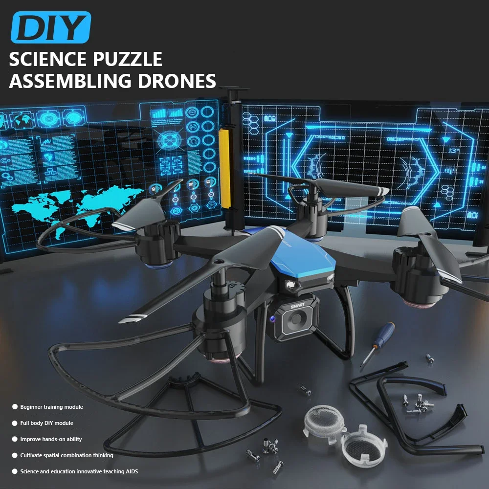 JJRC H108 DIY 教育用組み立てミニドローン イン - Drone Battery Box のレビューと価格