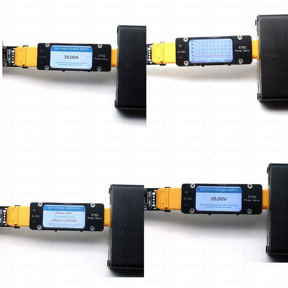 2mA-64A DC XT60 電流計パワーメーター双方向電 - Drone Battery Voltage Checker のレビューと価格