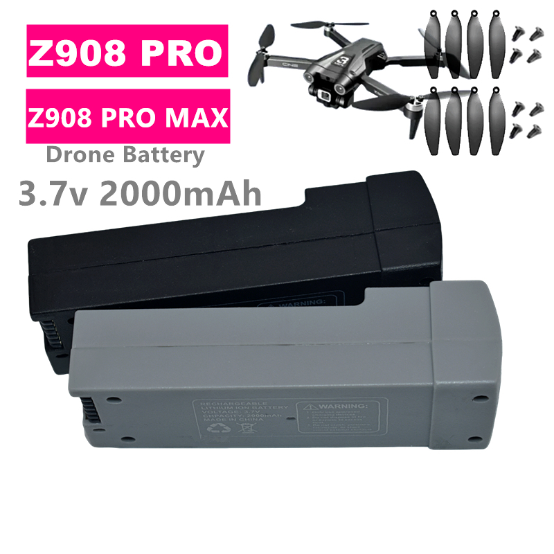 Z908 PRO ドローンバッテリー 3.7v 2000ma - Drone Battery Plate のレビューと価格