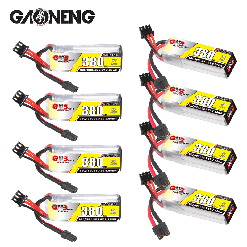 GNB 2S 7.6V 380mAh 90C/180C リポ - Drone Battery Lipo のレビューと価格