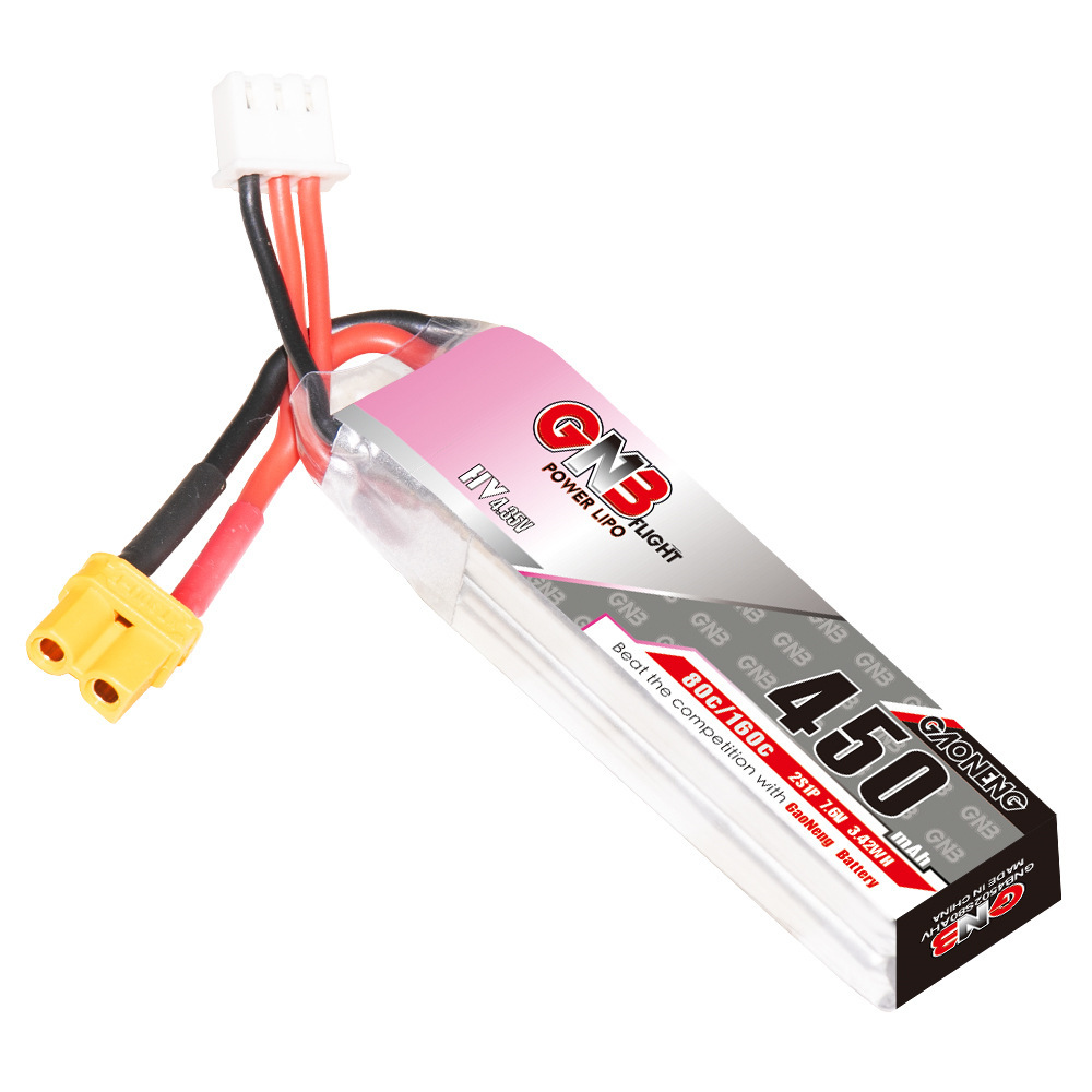 レーシングドローン用gnb-lipoバッテリー,7.6v,4 - Drone Battery Lipo のレビューと価格