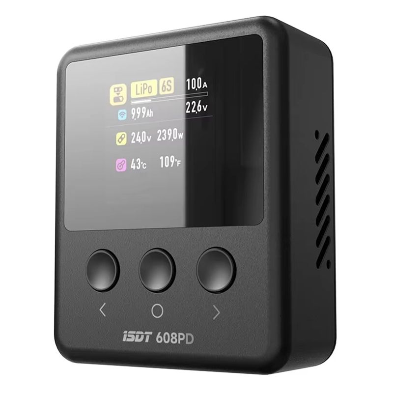 ISDT 608PD DC 240W/10A USB C 1 - Drone Battery Smart のレビューと価格