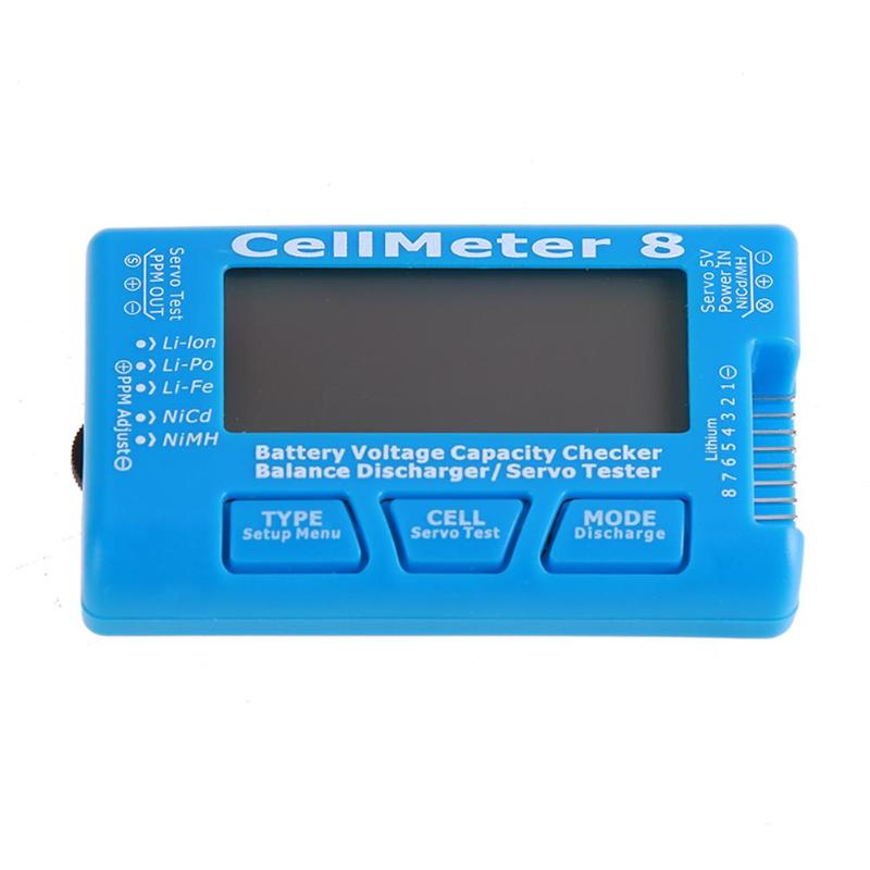 Cellmeter 8 デジタルバッテリーチェッカー 2S- - Drone Battery Voltage Checker のレビューと価格