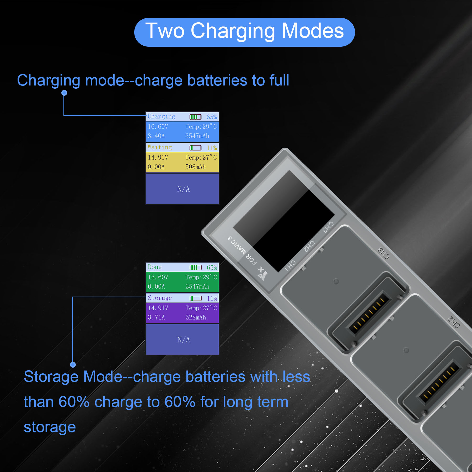ドローン用3 in 1充電器,バッテリー充電ベース付き充電器 - Drone Battery Parallel Board のレビューと価格