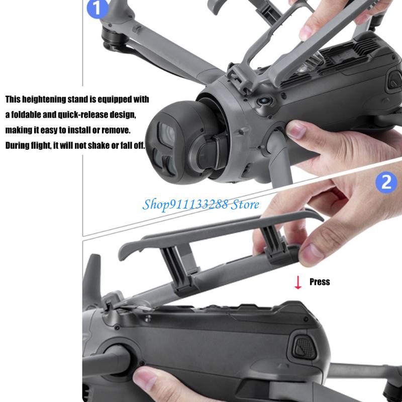 4Proドローン用の非障害物設計の軽量ドローンレッグエレベー - Drone Battery Smart のレビューと価格