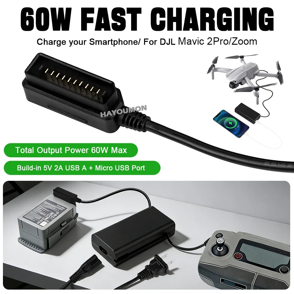 DJI Mavic 2 Pro/Zoom ドローンバッテリー - Drone Battery Connector のレビューと価格