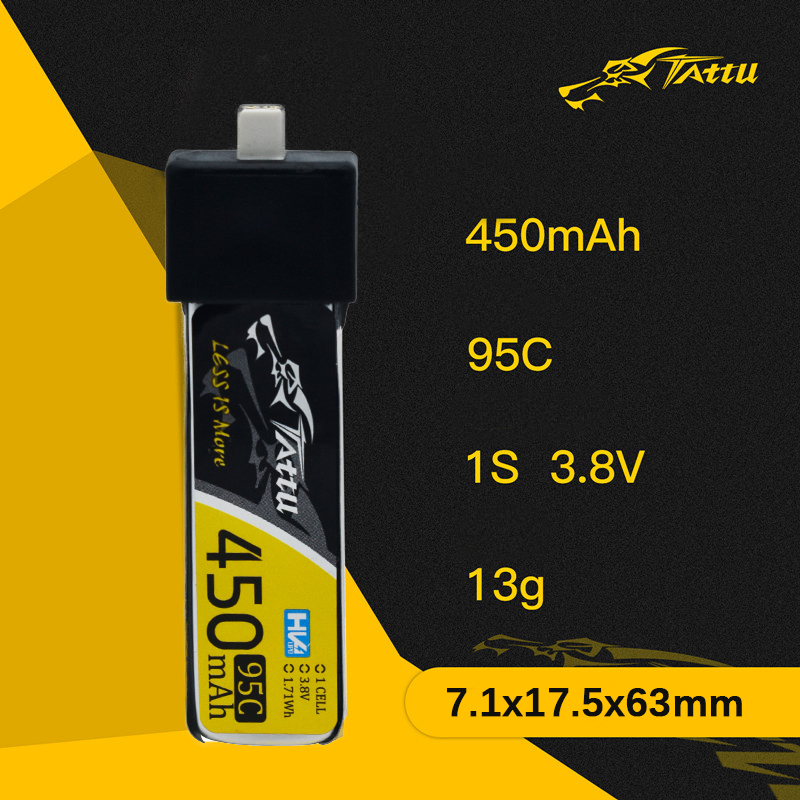 Tattu-ドローン用バッテリー,rcヘリコプター用,fpv - Drone Battery 4S のレビューと価格