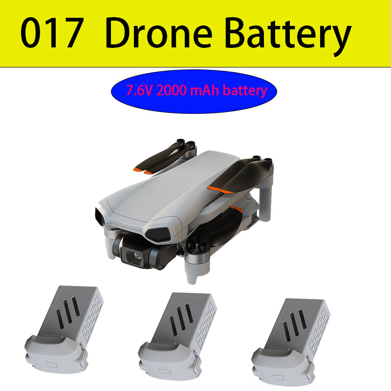 017 ドローンバッテリー 7.6V 2000mAh 4K  - Drone Battery Li-Ion のレビューと価格
