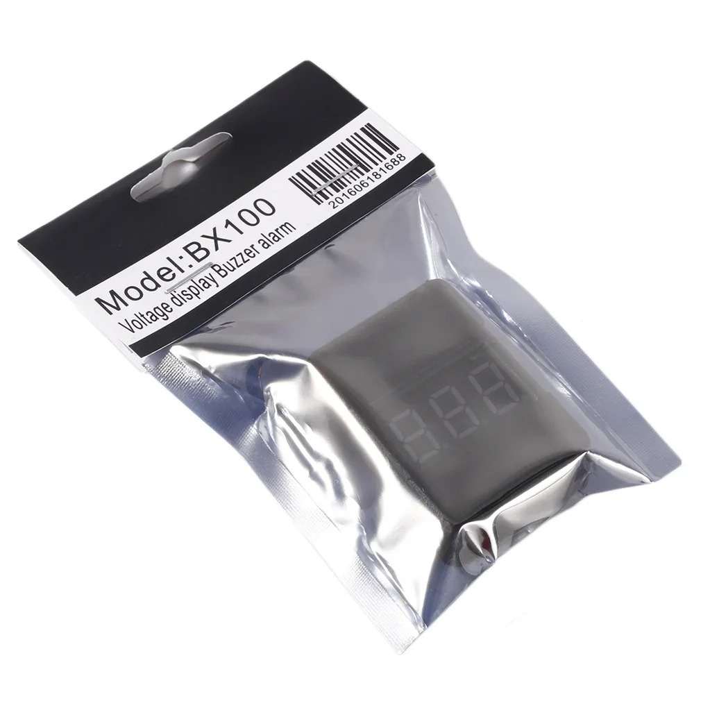 BX100 1-8S リポバッテリー電圧テスター LCD デ - Drone Battery Alarm のレビューと価格