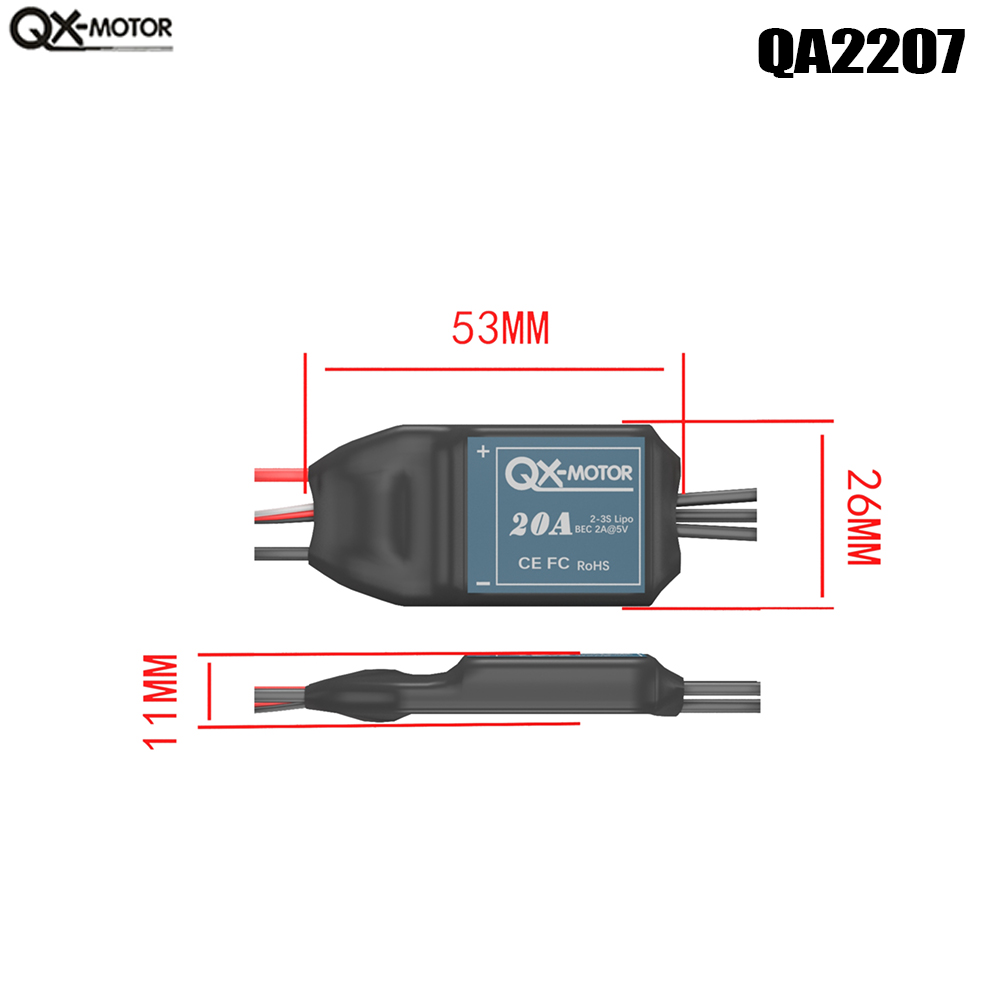 RC マルチローター パワー コンボ、QX-MOTOR QA - Drone Battery 3S のレビューと価格