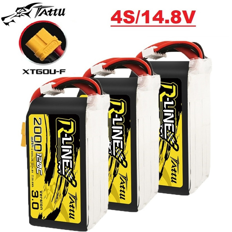 Tattu-rcヘリコプター、クワッドコプター、fpvレーシ - Drone Battery 4S のレビューと価格