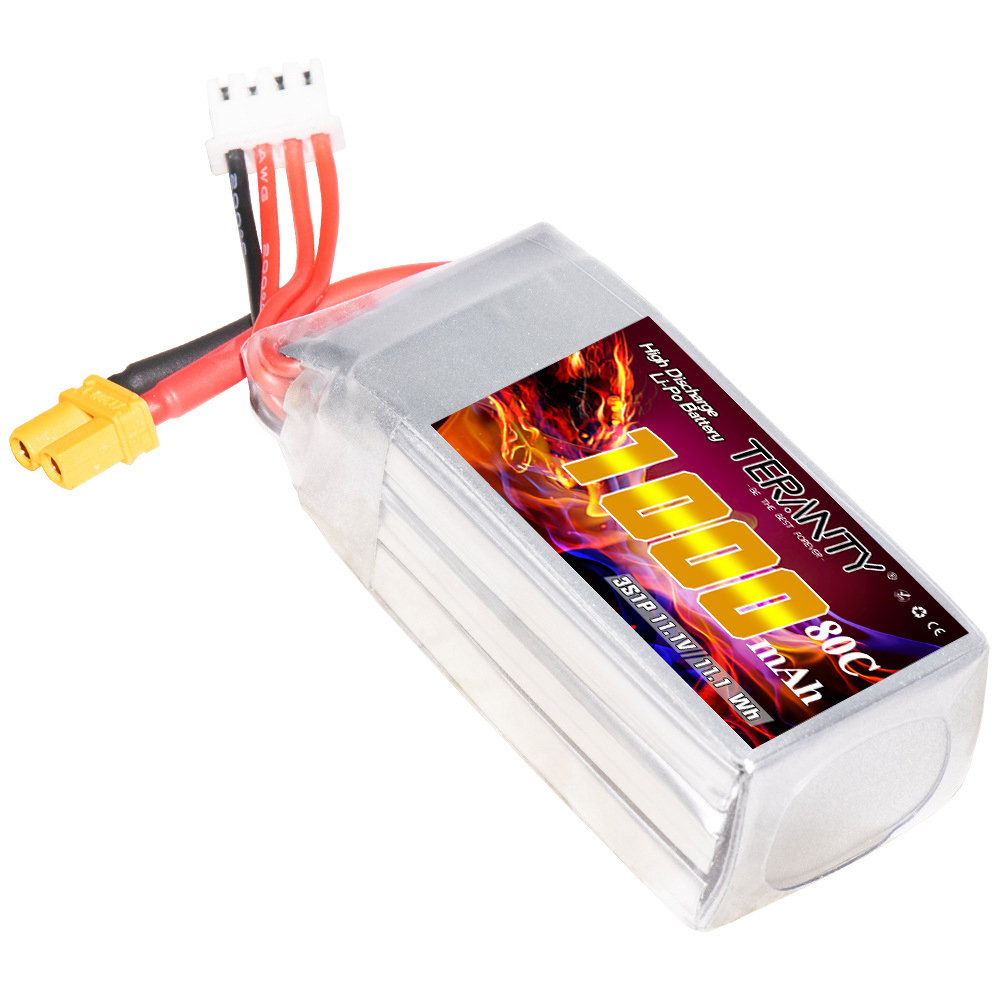 TERANTY 3S 11.1V 80C/160C 1000 - Drone Battery Li-Ion のレビューと価格