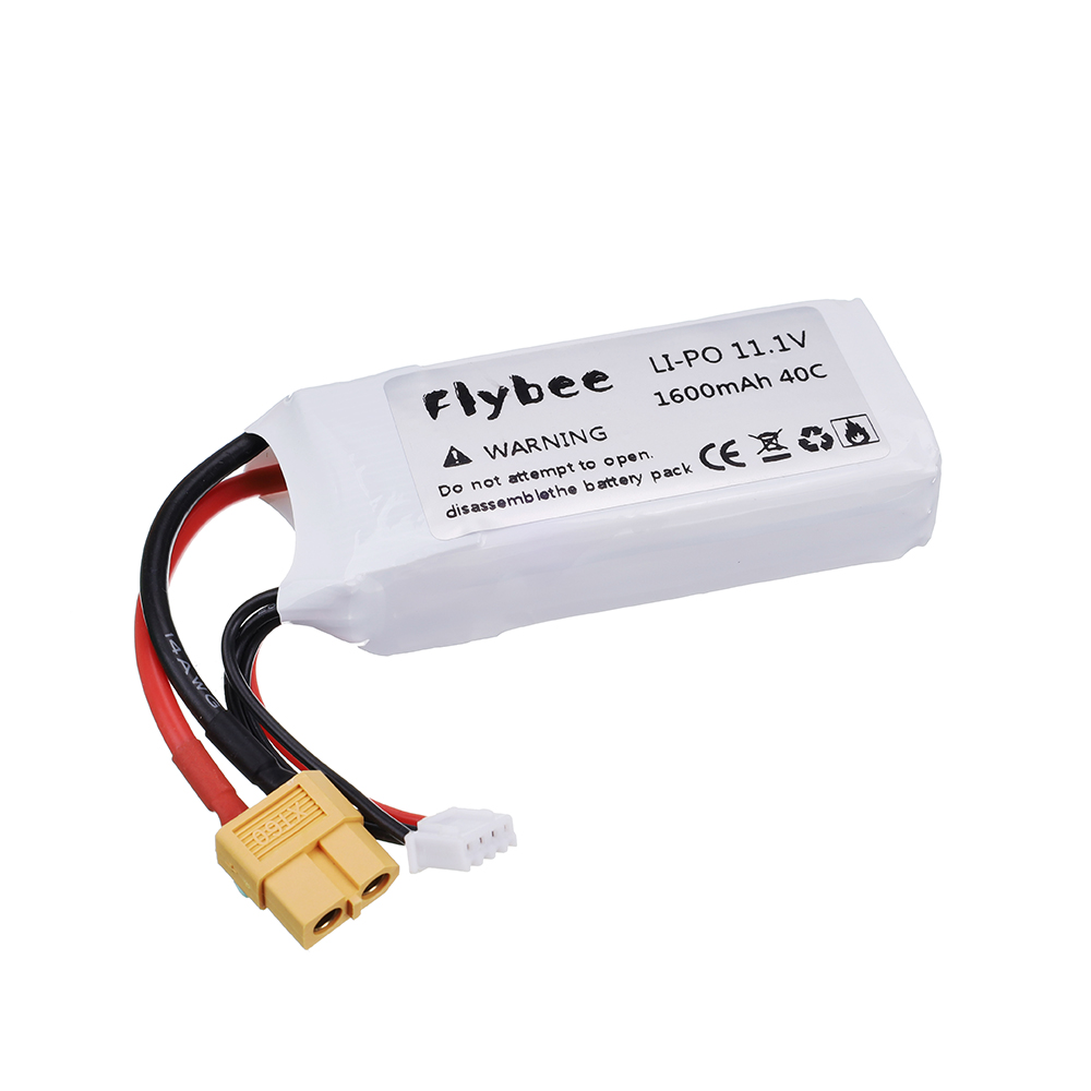 2個高レート40C 11.1v 1600シティ500mahリ - Drone Battery 3S のレビューと価格